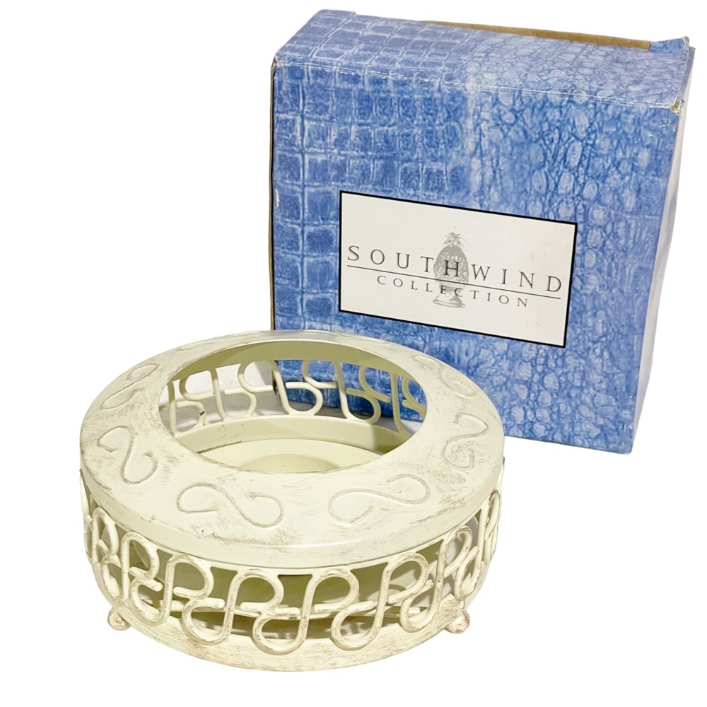 South Wind Collection 139‎ Cottage Lane Candle Holder NEW Home Decor